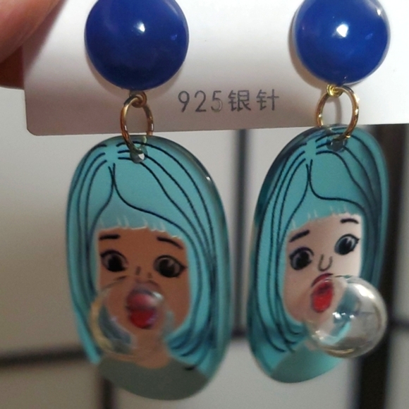 NEW Blowing Bubble Earings